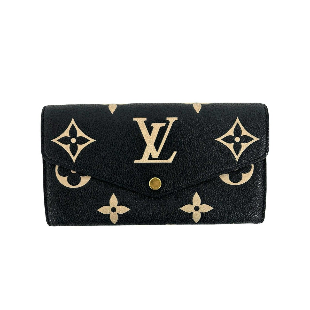 Louis Vuitton Portefeuille Sarah Monogram Empreinte Long Wallet