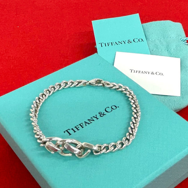 Tiffany&Co. Forge Silver Bracelet