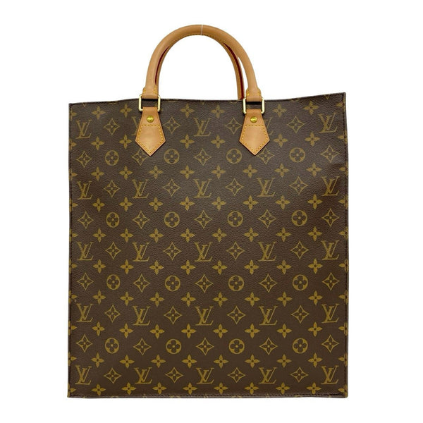 Louis Vuitton Sac Plat Monogram Handbag