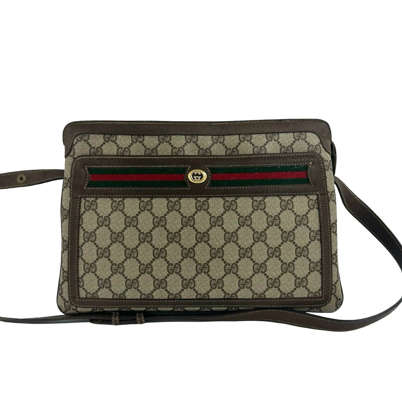 Gucci GG PVC Shoulder Bag