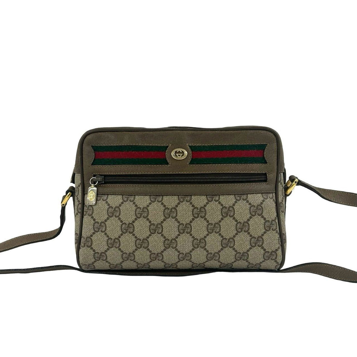 Gucci GG Leather Shoulder Bag