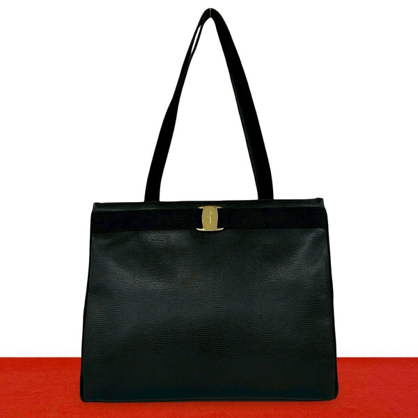 Salvatore Ferragamo Leather Tote Bag