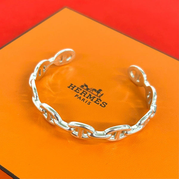 Hermes Chaine d’Ancre Enchainee Ag925 Bangle