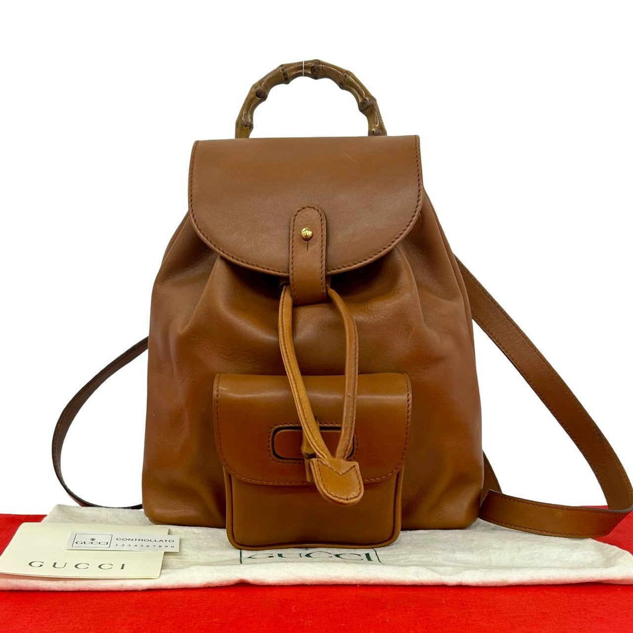 Gucci Leather Backpack