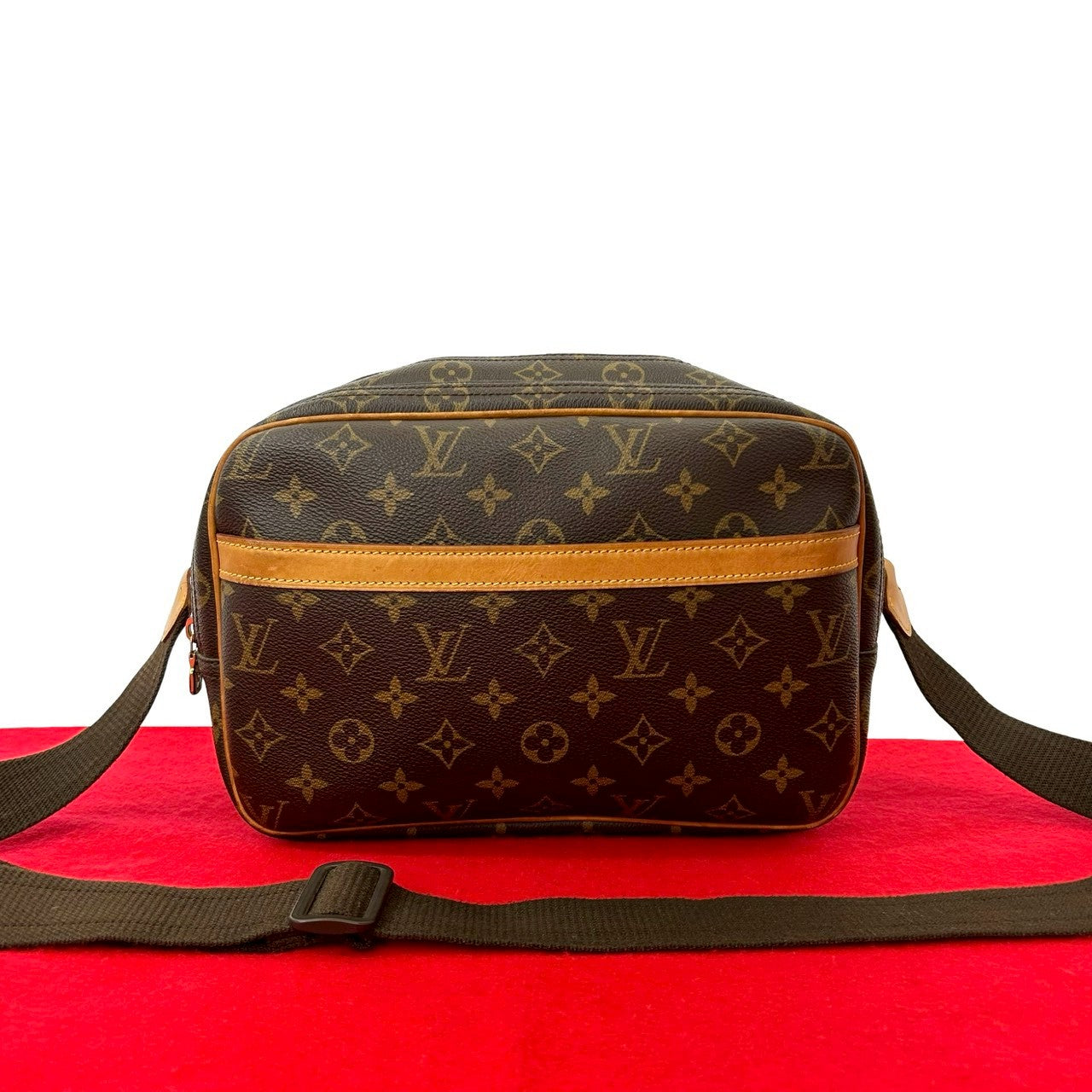 Louis Vuitton Reporter PM Monogram Leather Shoulder Bag