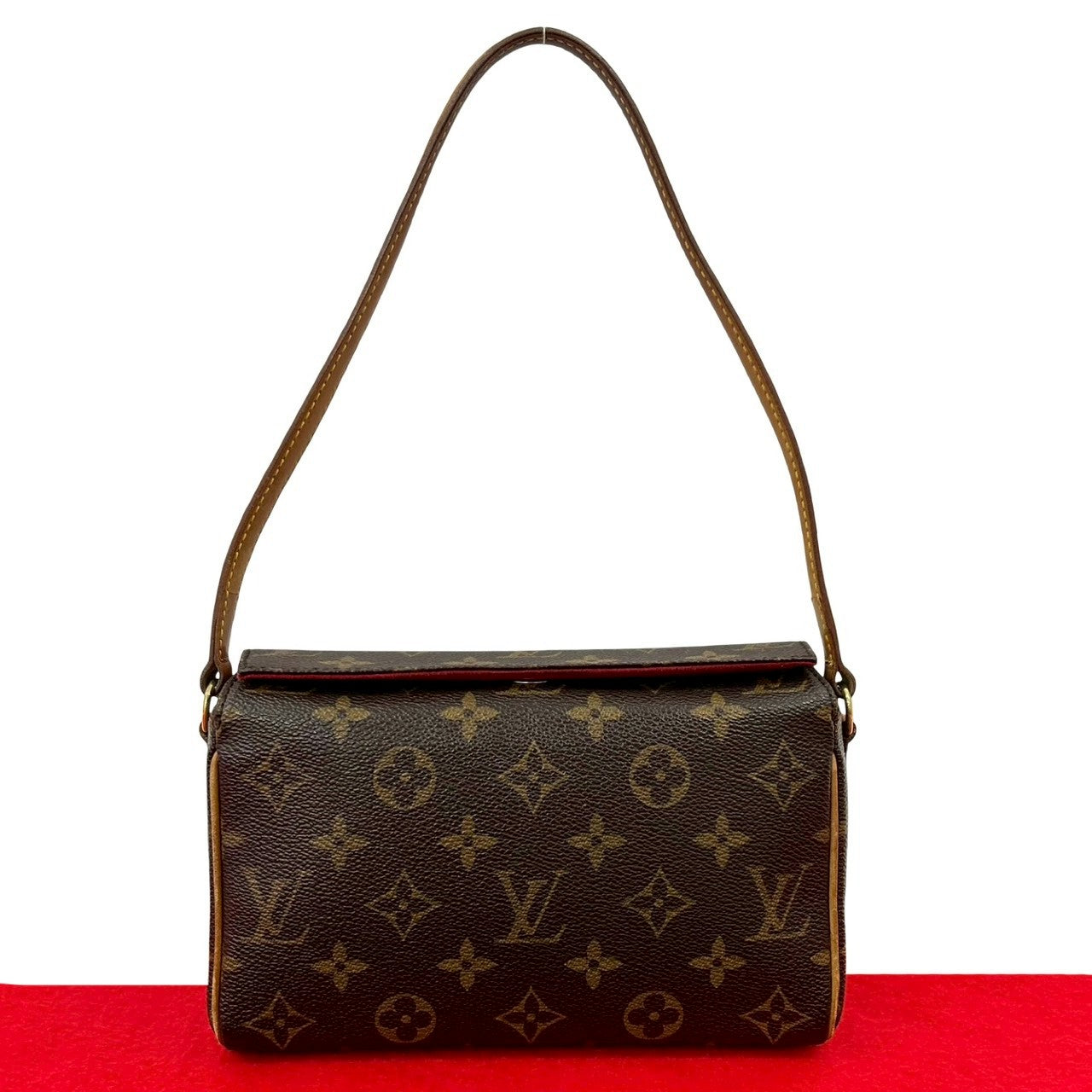 Louis Vuitton Recital Monogram Leather Shoulder Bag