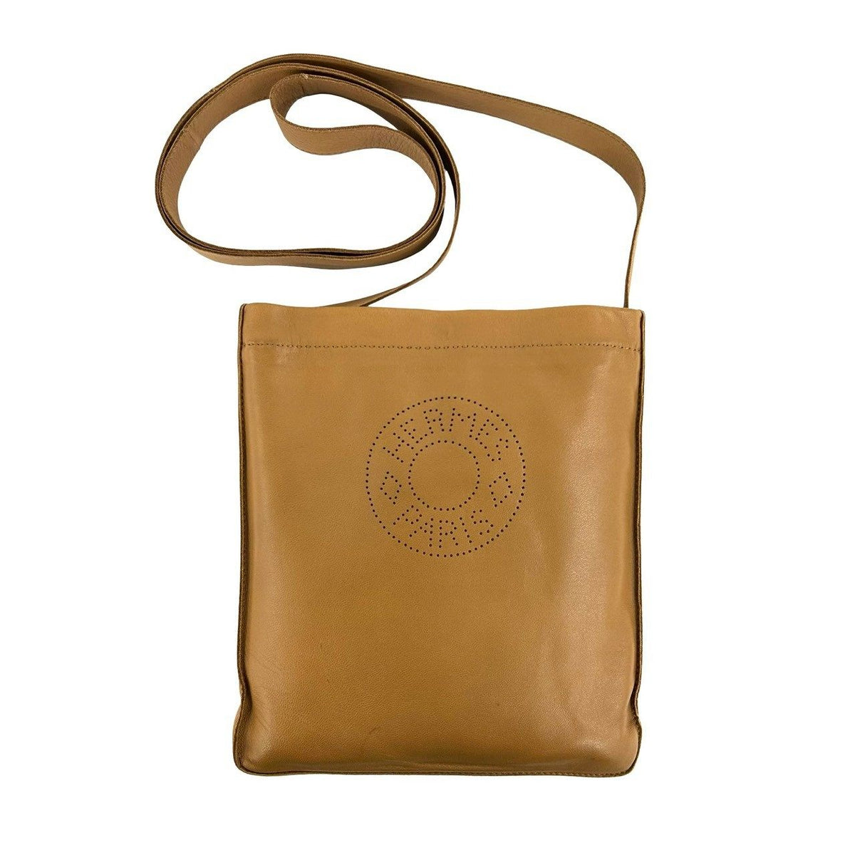 Hermes Clou De Selle Annonay Milo Leather Shoulder Bag