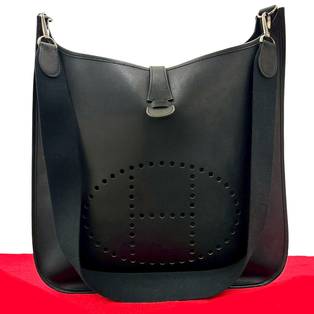 Hermès Evelyne TGM Vau Epsom Shoulder Bag