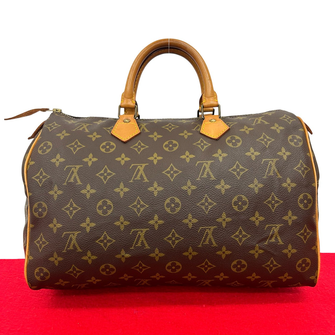 Louis Vuitton Speedy Monogram Leather Handbag