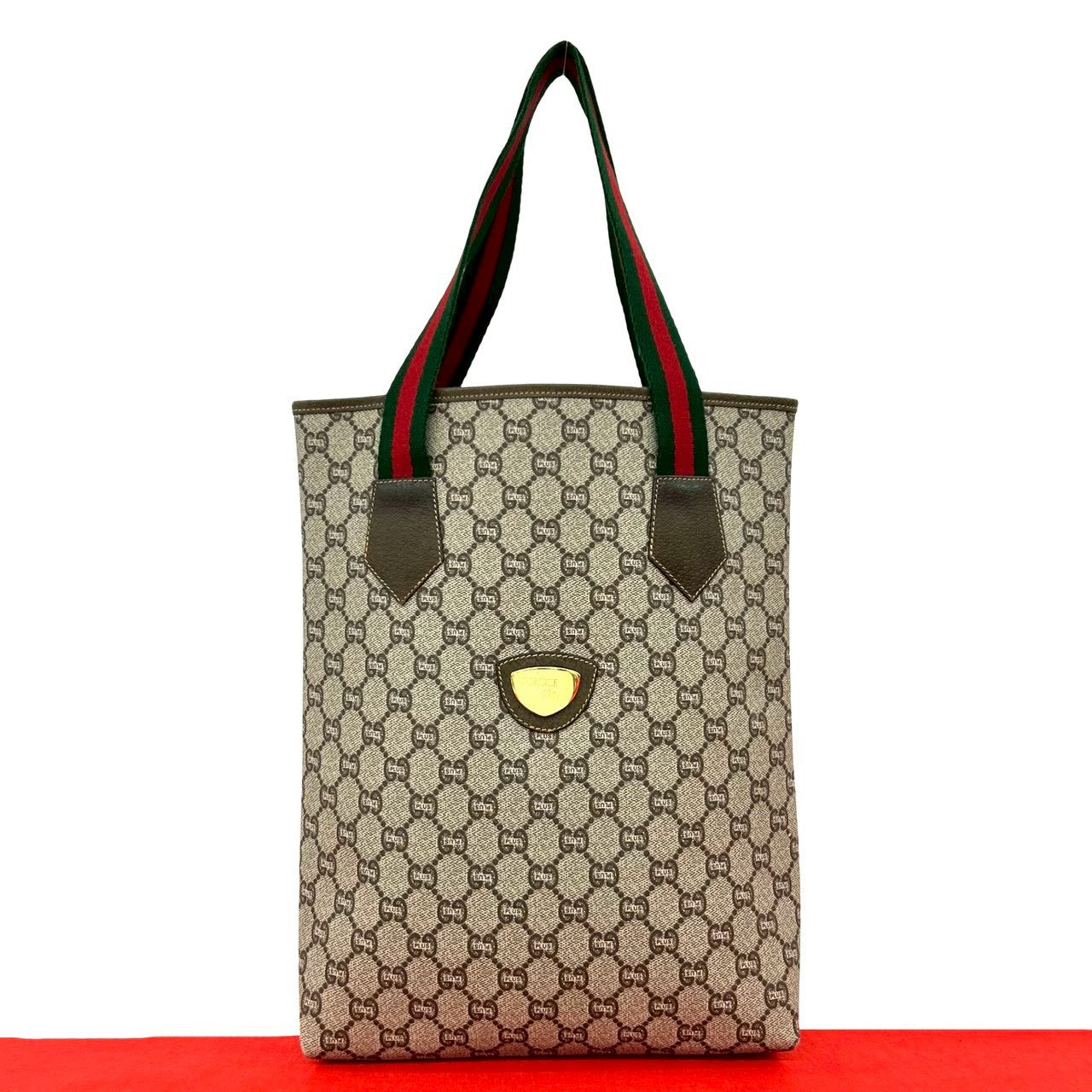 Gucci Leather Tote Bag