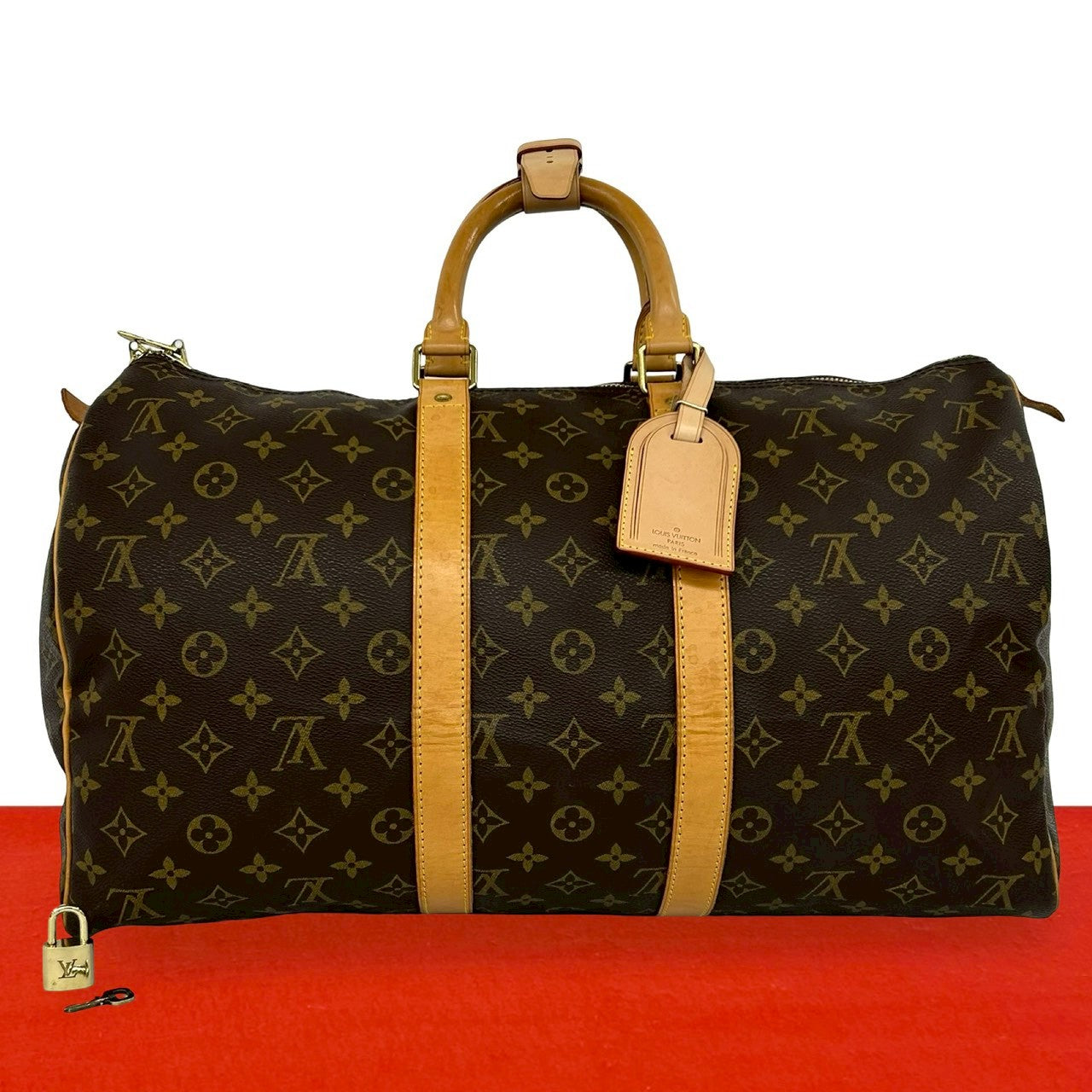 Louis Vuitton Keepall Monogram Boston Bag