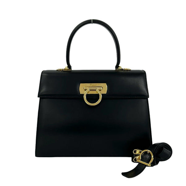 Salvatore Ferragamo Leather 2way Handbag