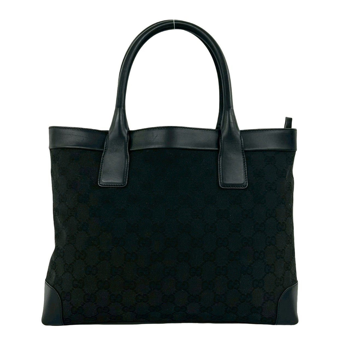 Gucci GG Canvas Leather Handbag