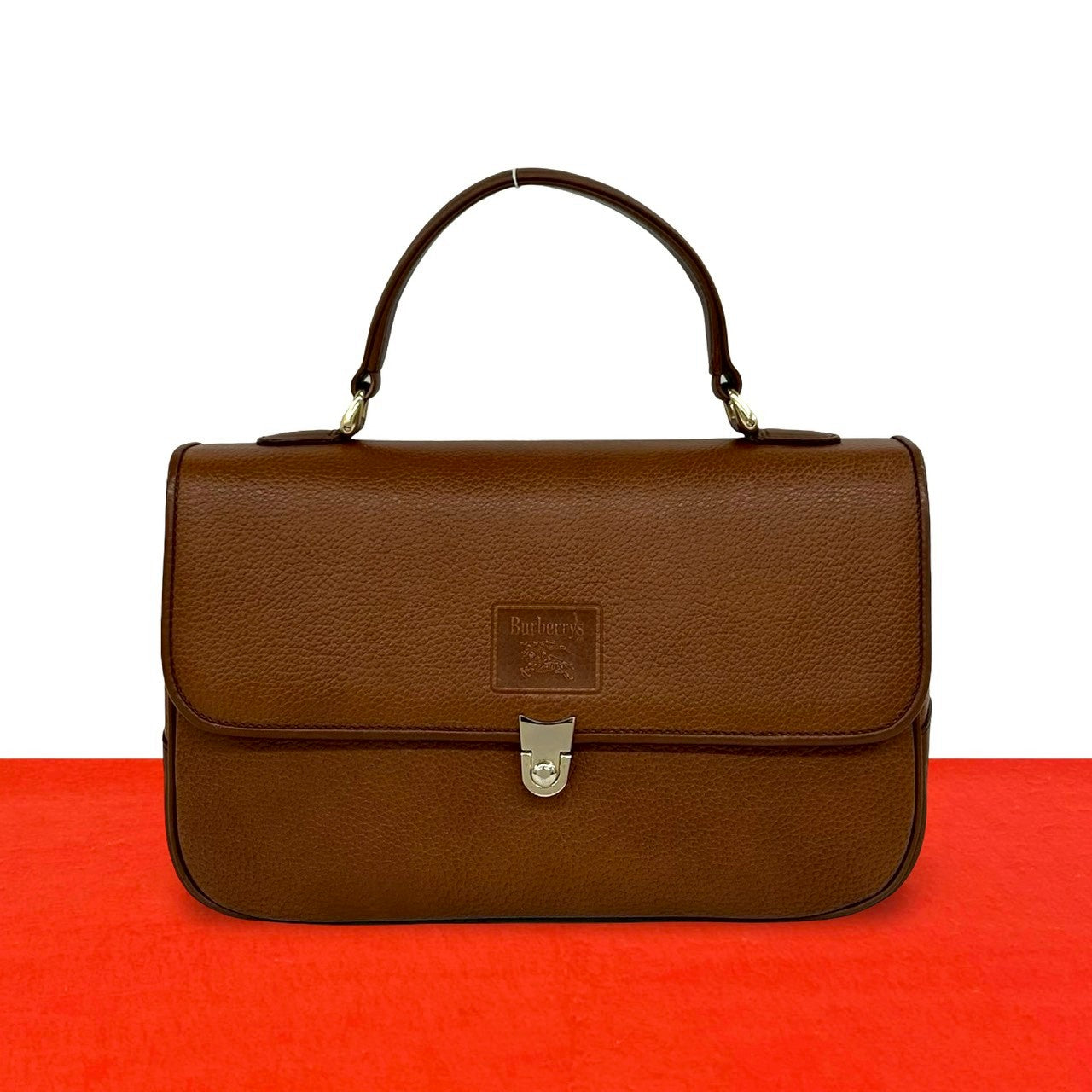 Burberry Leather Handbag – LuxUness
