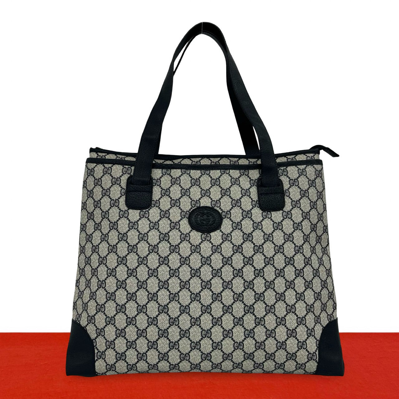 Gucci Leather Tote Bag