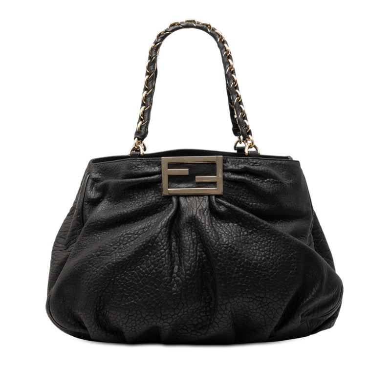 Fendi Mia Leather Tote Bag