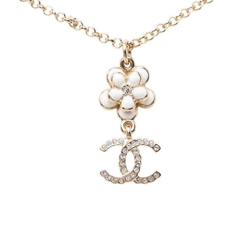Chanel Flower Motif Necklace