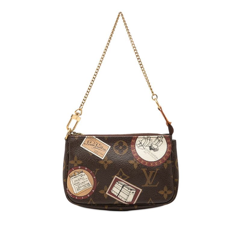 Louis Vuitton Monogram Patch Mini Accessories Pouch