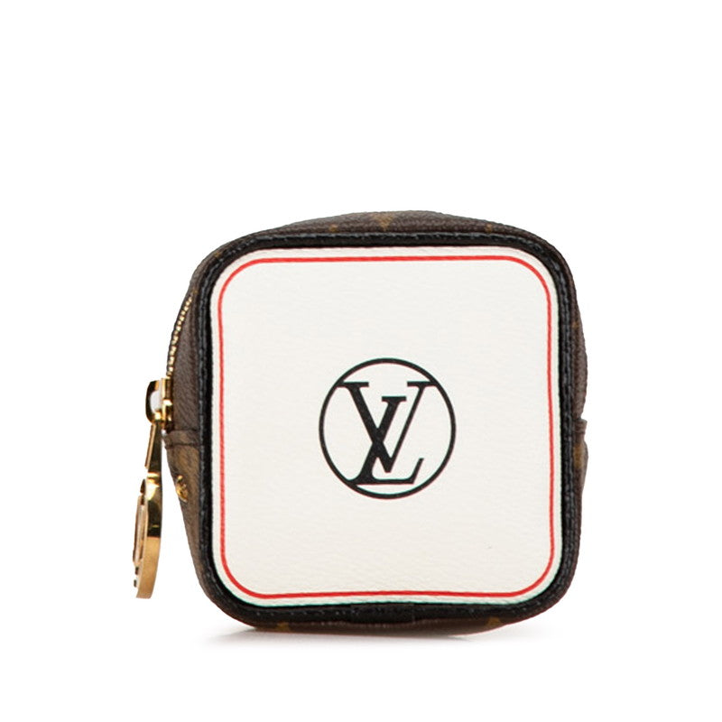 Louis Vuitton Portemonnaie Cube Monogram PVC Coin Purse