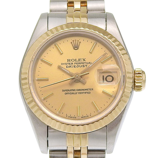 Rolex Datejust Stainless Steel Yellow Gold