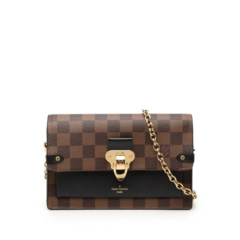 Louis Vuitton Portefeuille Vavin Damier Chain Shoulder Bag
