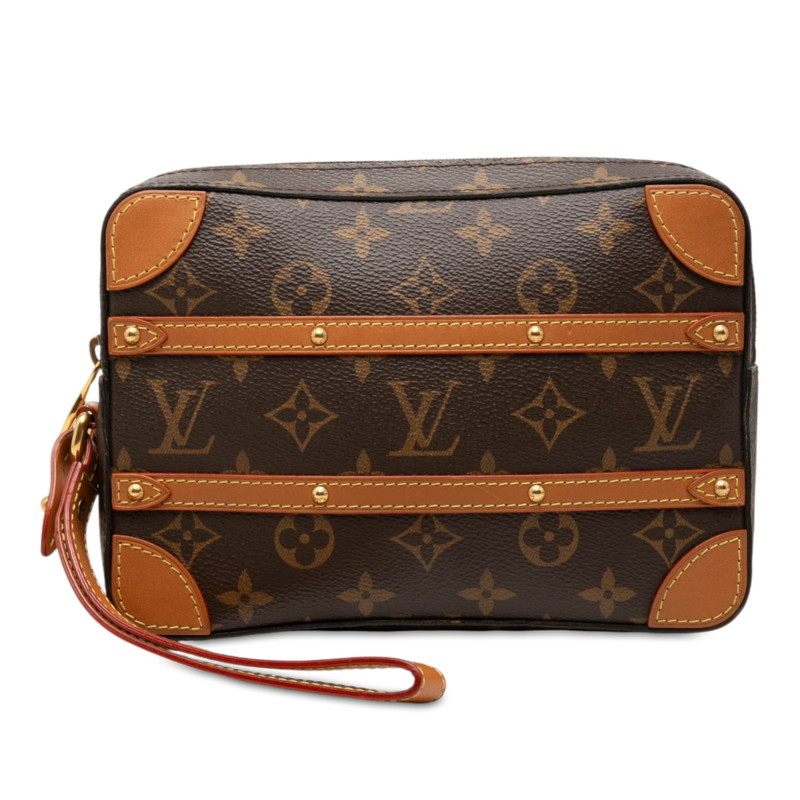 Louis Vuitton Monogram Legacy Soft Trunk Pochette clutch bag