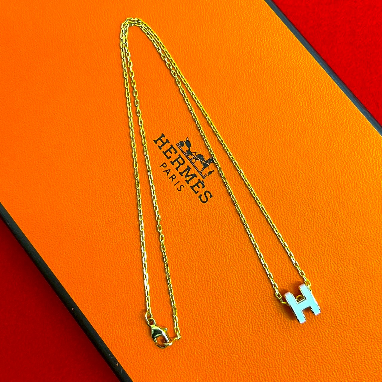 Hermes Mini Pop H Necklace