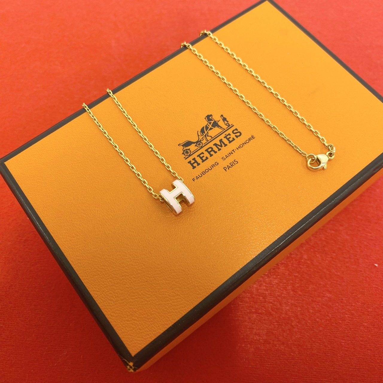 Hermes Mini Pop H Necklace