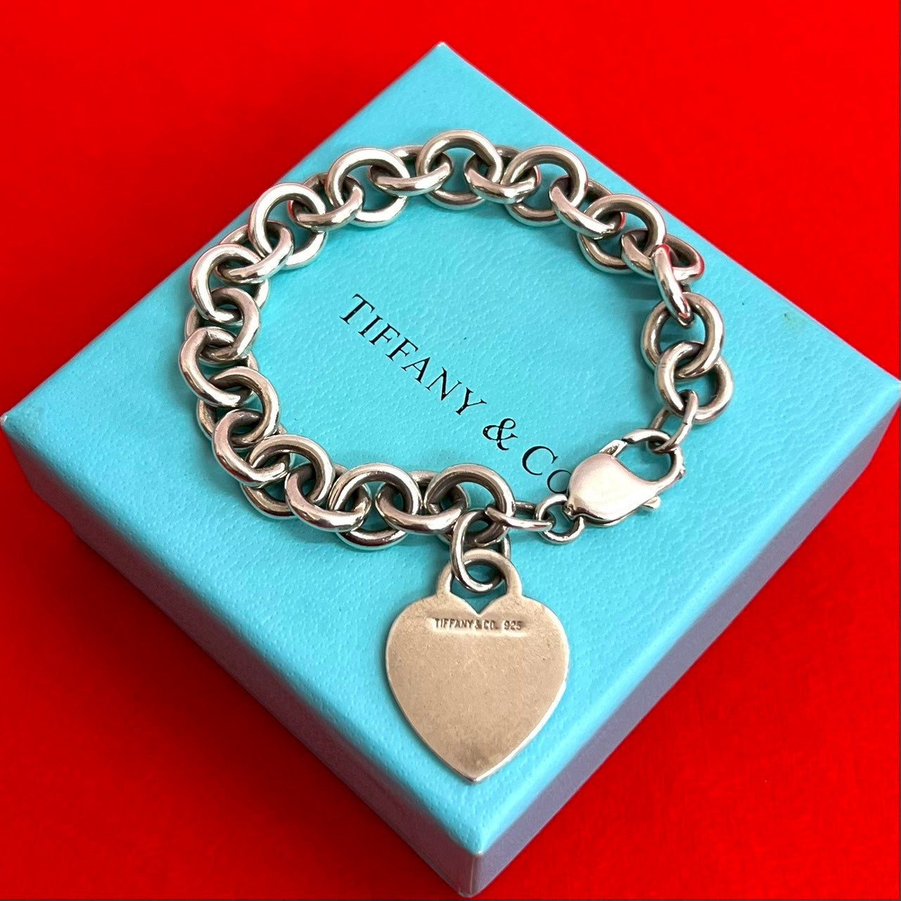 Tiffany & Co. Heart Tag Silver 925 Bracelet
