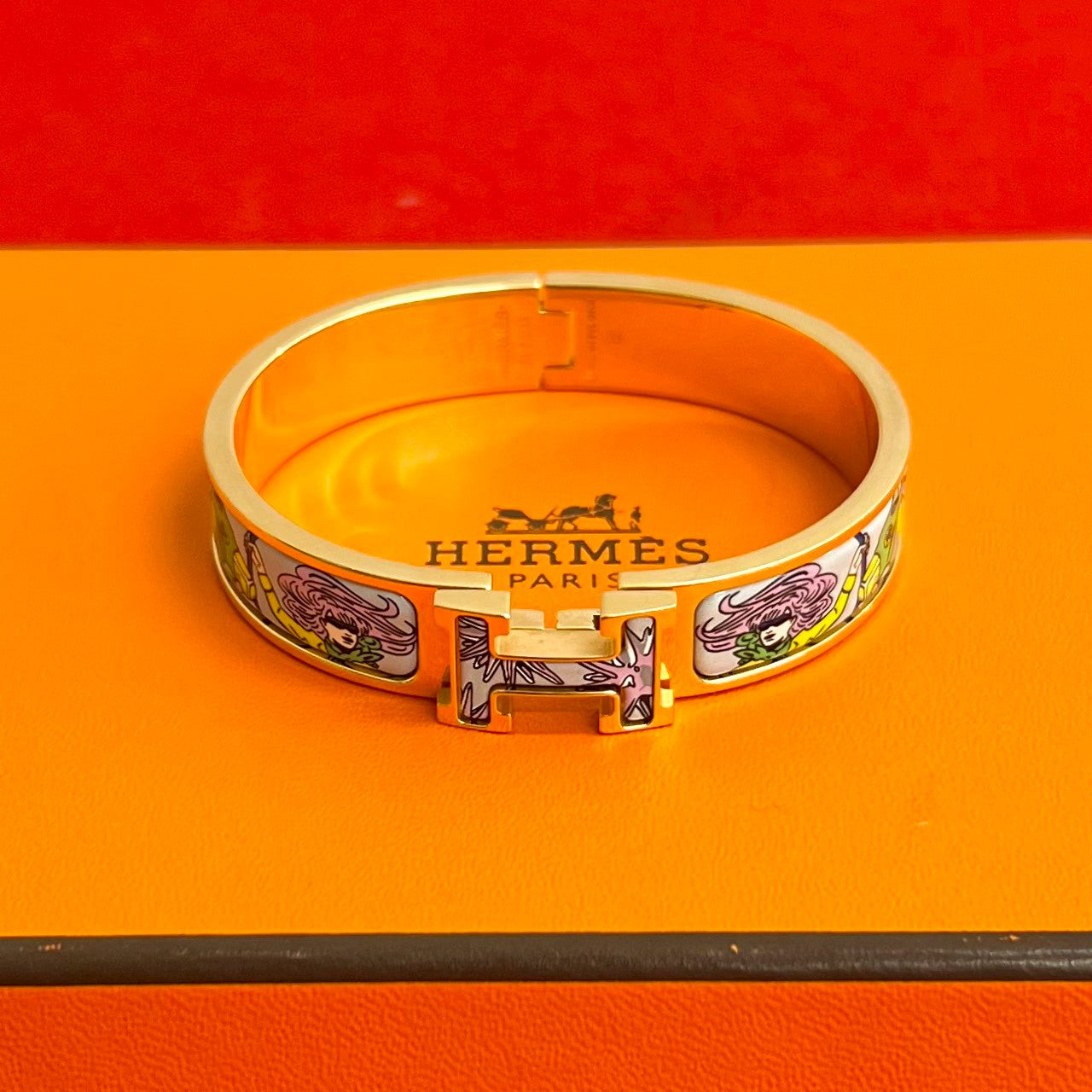 Hermes Click H Bracelet Size 17