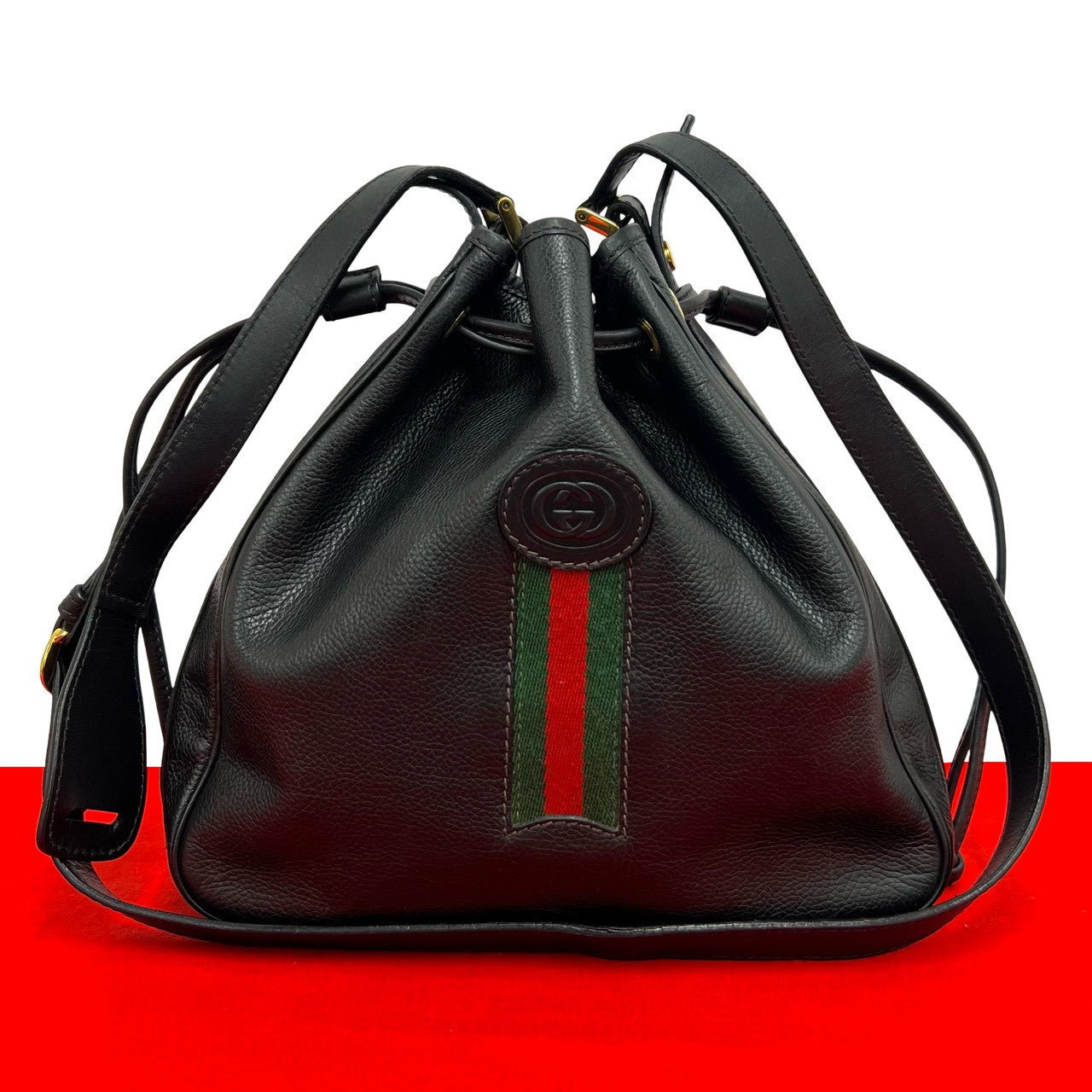 Gucci Leather Shoulder Bag