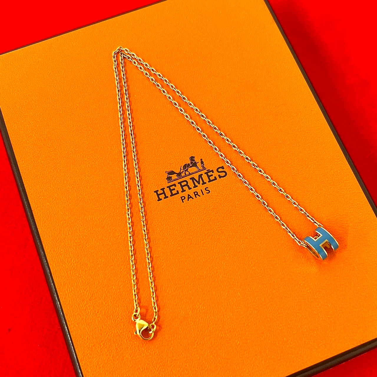 Hermes Mini Pop H Necklace