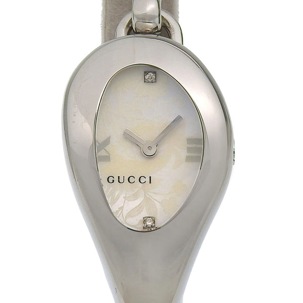 Gucci Horsebit Flora Stainless Steel Quartz