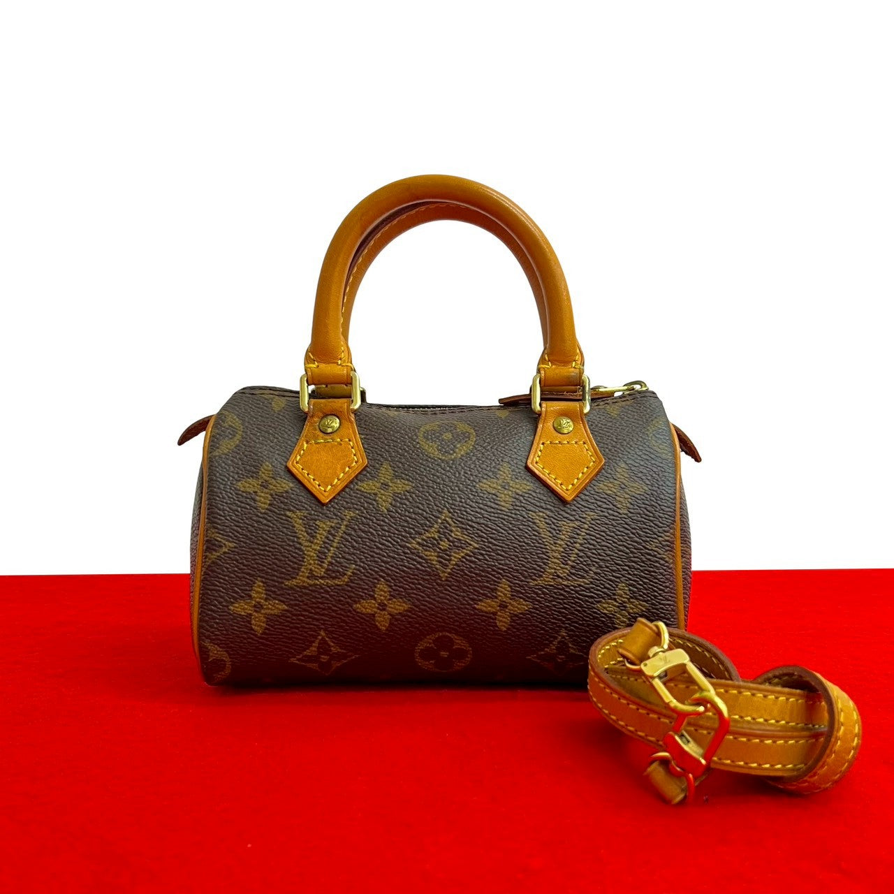 Louis Vuitton Mini Speedy Monogram 2way Bag