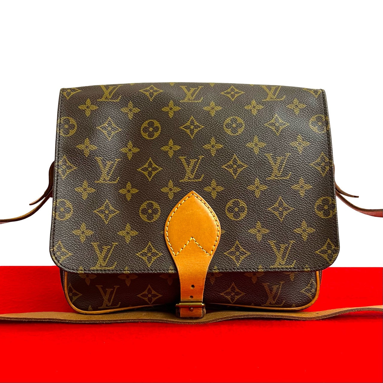 Louis Vuitton Cartouchiere Monogram Shoulder Bag
