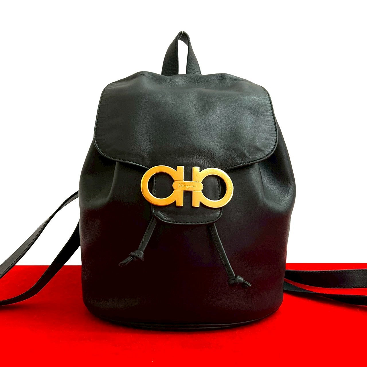 Salvatore Ferragamo Leather Mini Backpack – LuxUness