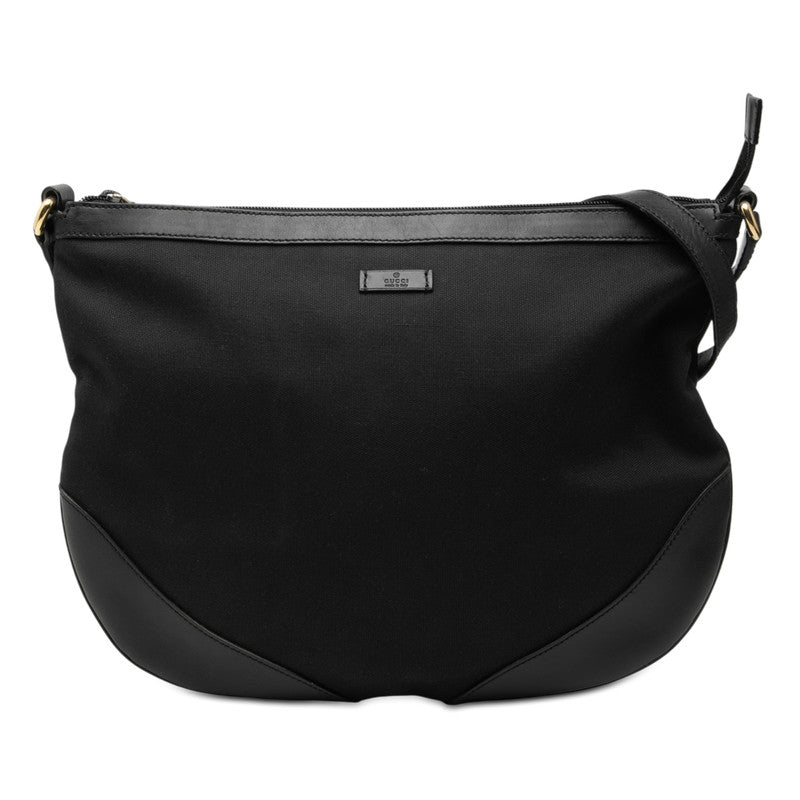 Gucci 272380 Canvas Leather Shoulder Bag