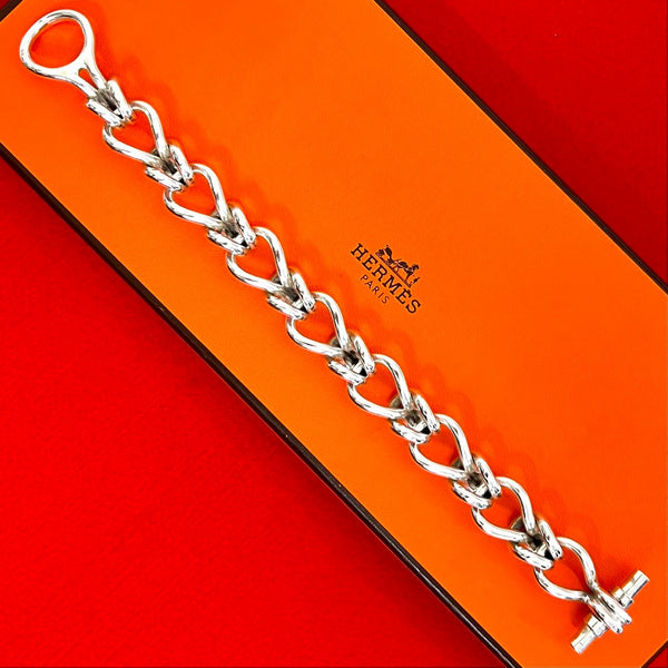 Hermes Silver Bracelet