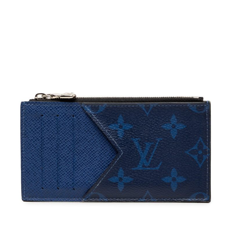 Louis Vuitton Monogram Taigarama Coin Case