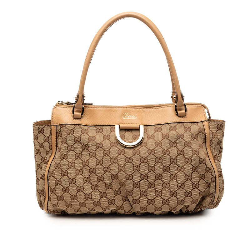 Gucci GG Canvas Leather 2way Bag