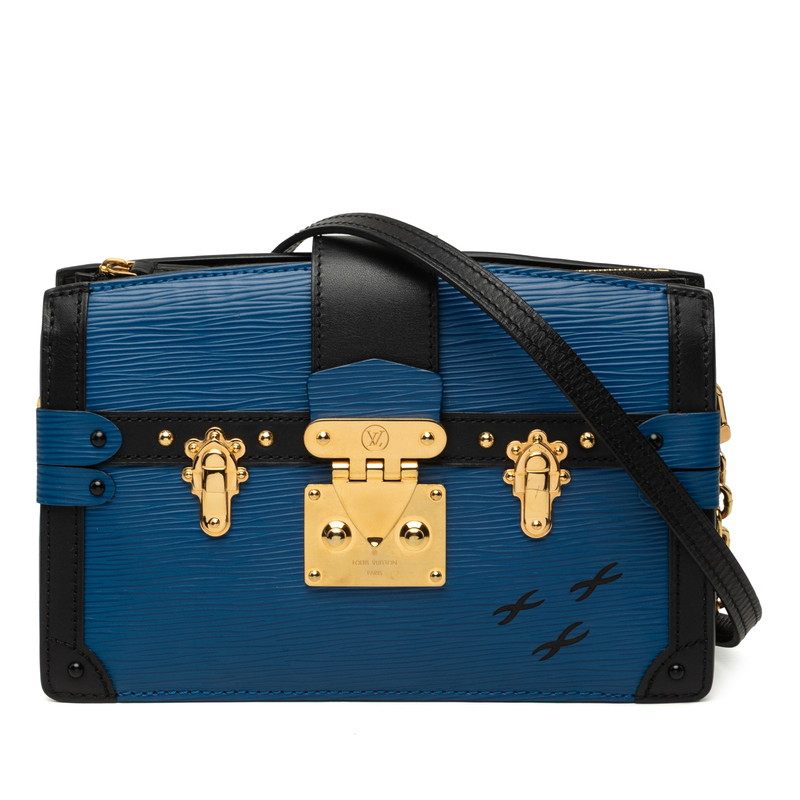 Louis Vuitton Trunk Clutch Epi Shoulder Bag