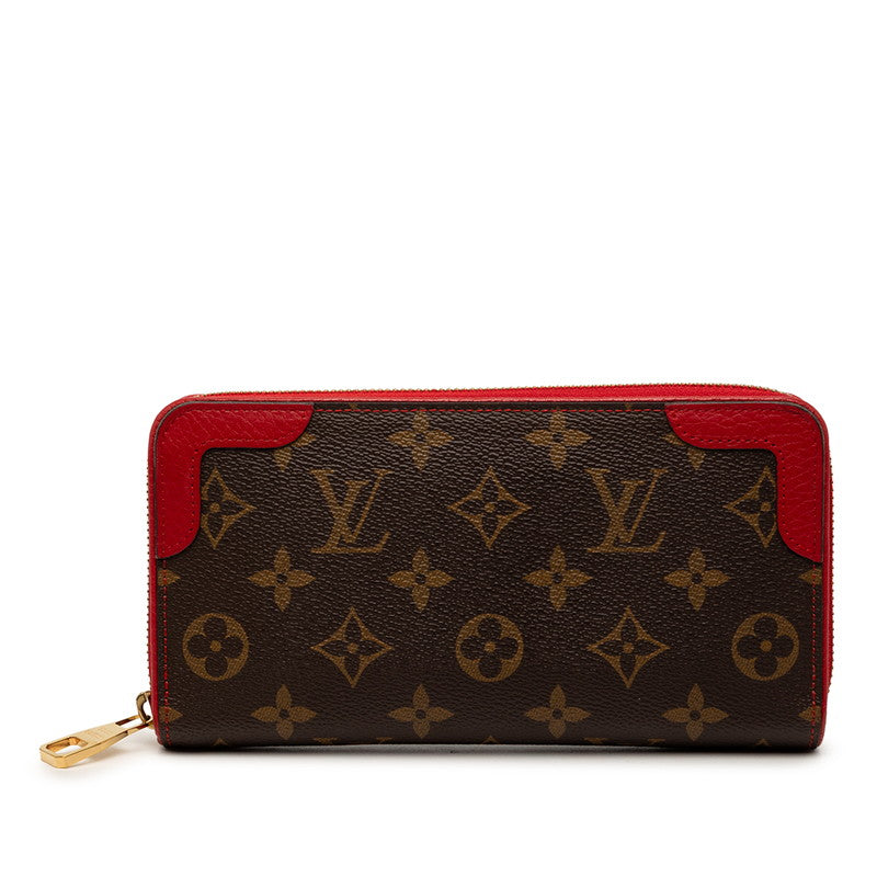 Louis Vuitton Zippy Wallet Retiro Monogram Long Wallet
