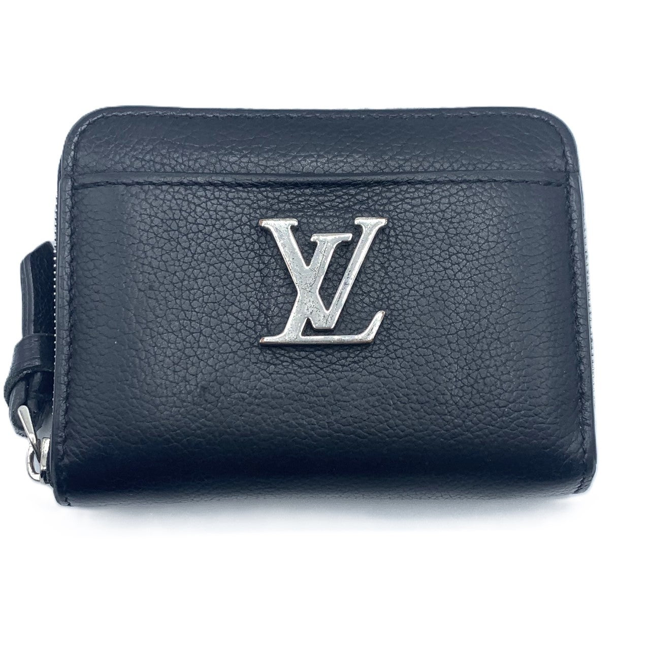 Louis Vuitton Lockme Zippy Coin Purse Black