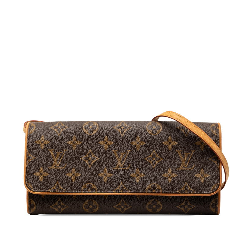 Louis Vuitton Pochette Twin GM Monogram Shoulder Bag