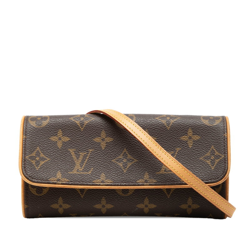 Louis Vuitton Pochette Twin PM Monogram Shoulder Bag