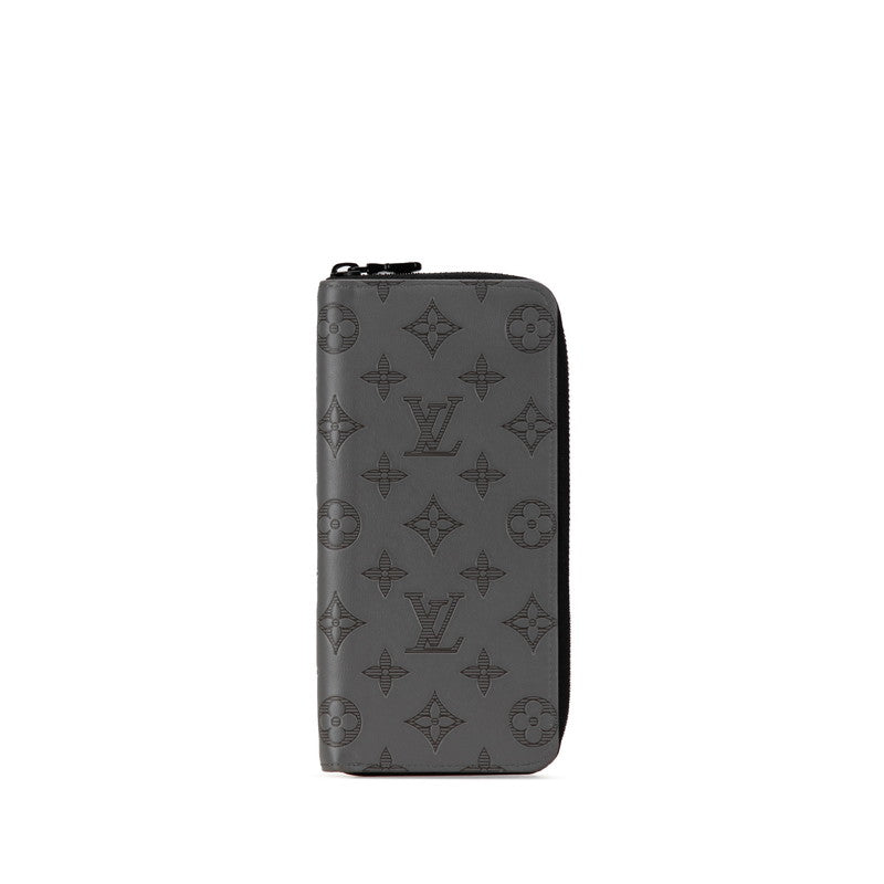 Louis Vuitton Zippy Wallet Vertical Monogram Shadow Long Wallet