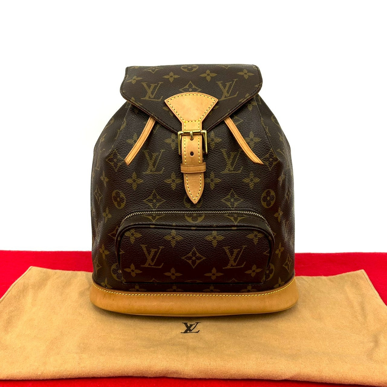 Louis Vuitton Monogram Leather Backpack