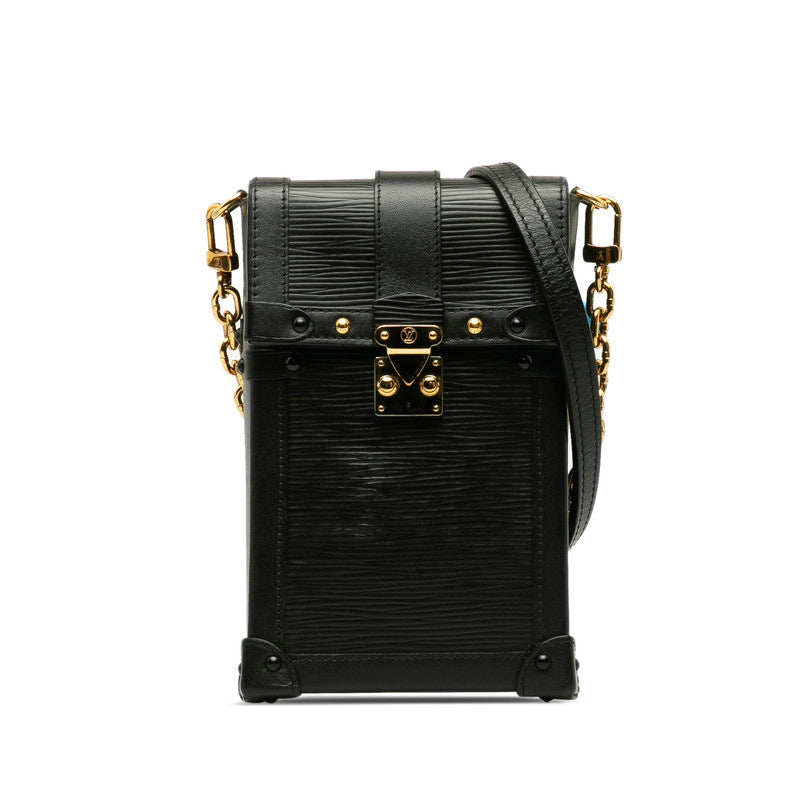 Louis Vuitton Trunk Vertical Epi Chain Shoulder Bag