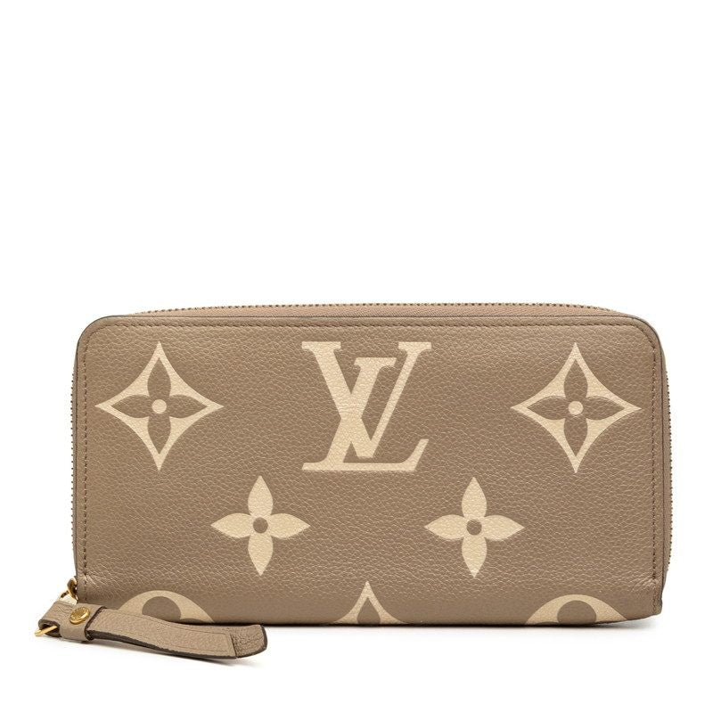 Louis Vuitton Monogram Empreinte Long Zipper Wallet