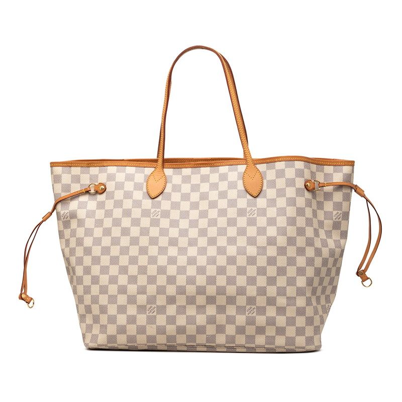 Louis Vuitton Neverfull Damier Azur Tote Bag